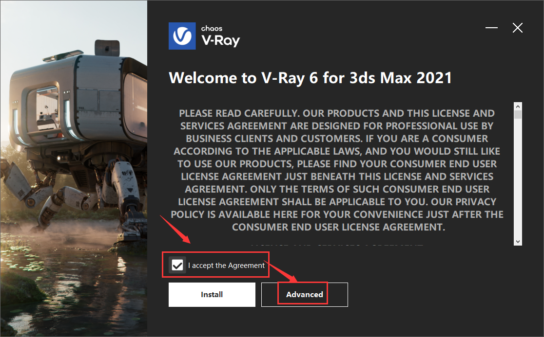 【VRay6.2渲染器】VRay6.2002 for 3dmax 2019-2024正式漢化破解版安裝圖文教程、破解注冊方法